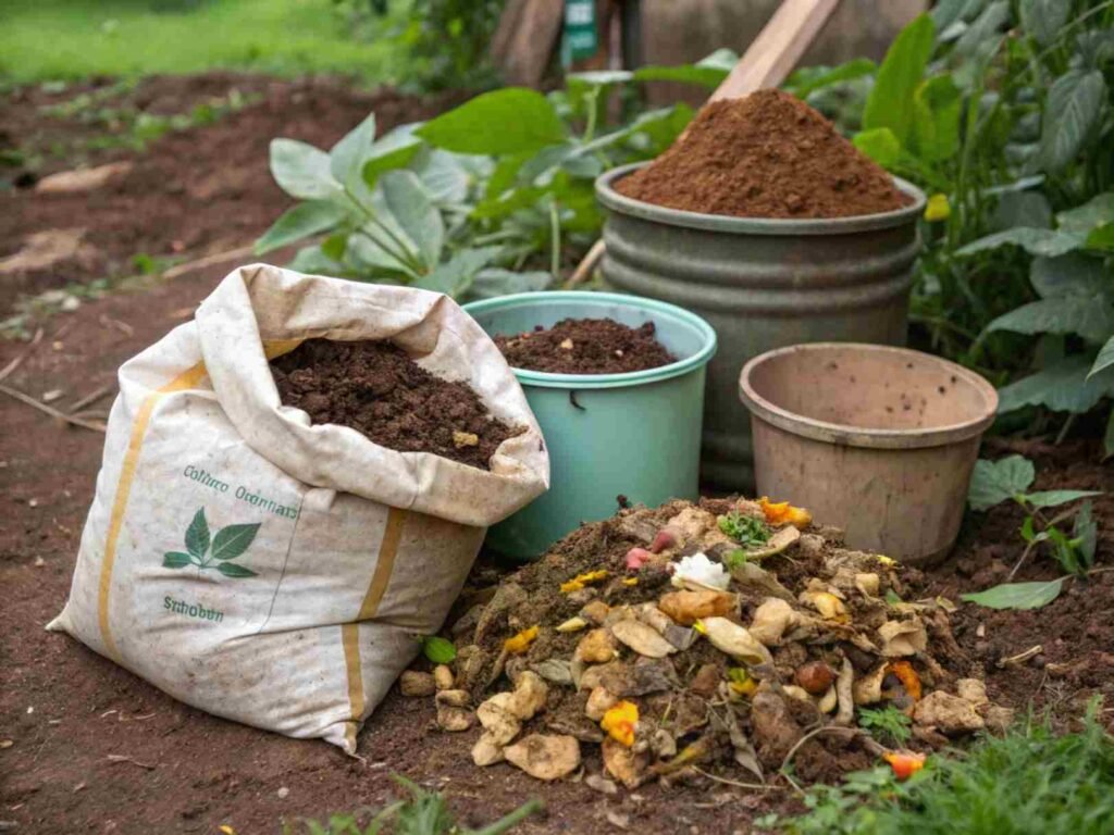 compost vs fertilizer